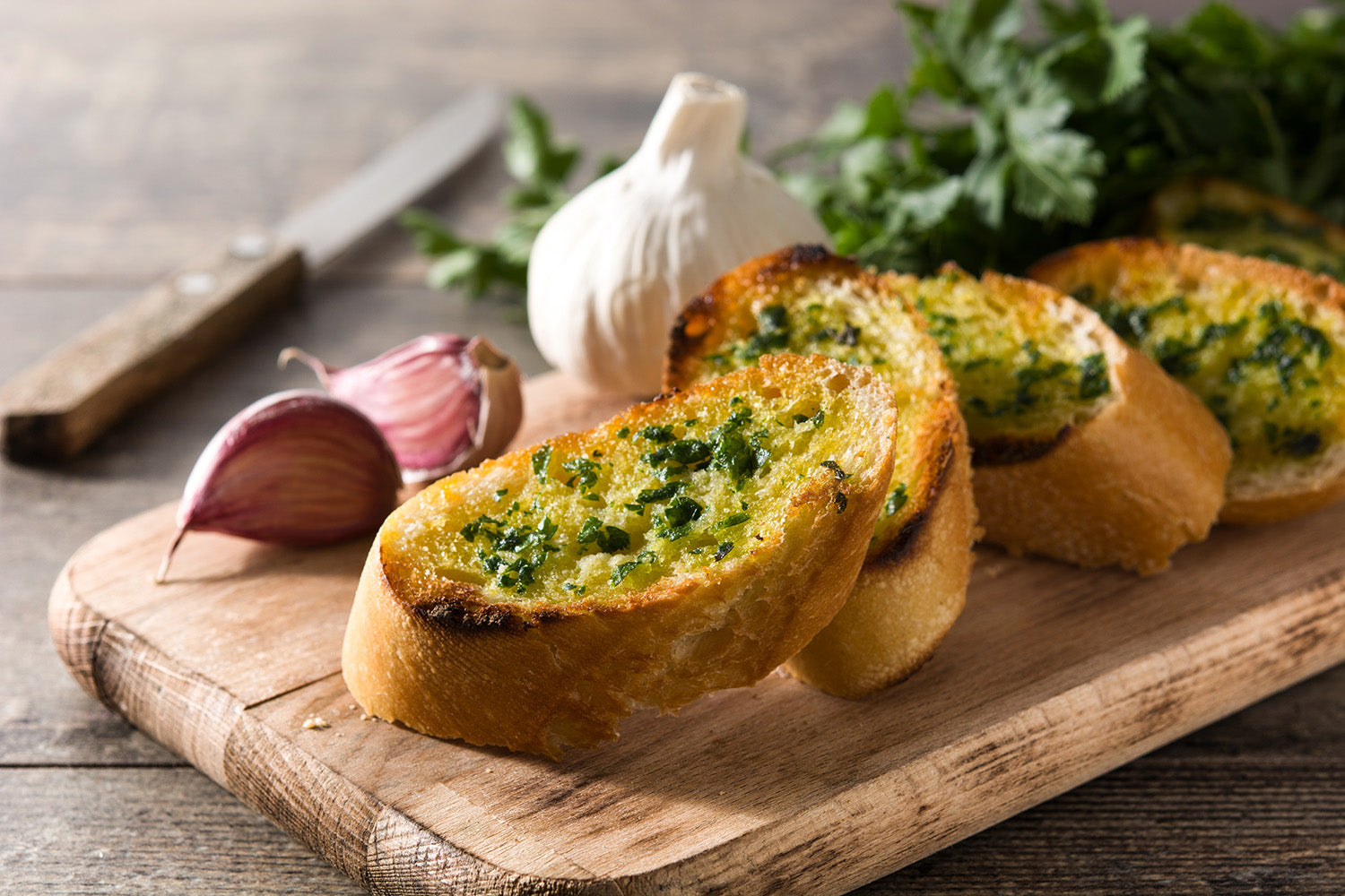 Broiled Herb And Garlic Bread By Northwest Spices