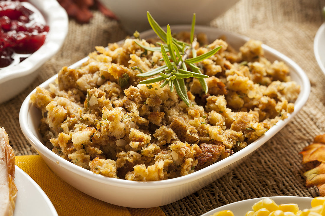 Homemade Red Bell Pepper & Basil Stuffing Using Northwest Spices (plus low carb tips!)