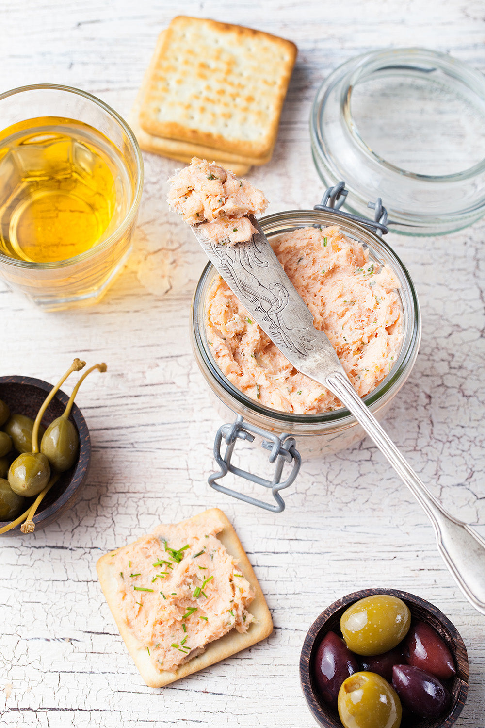 Sweet Hot Pepper Smoked Salmon Spread Using Northwest Spices