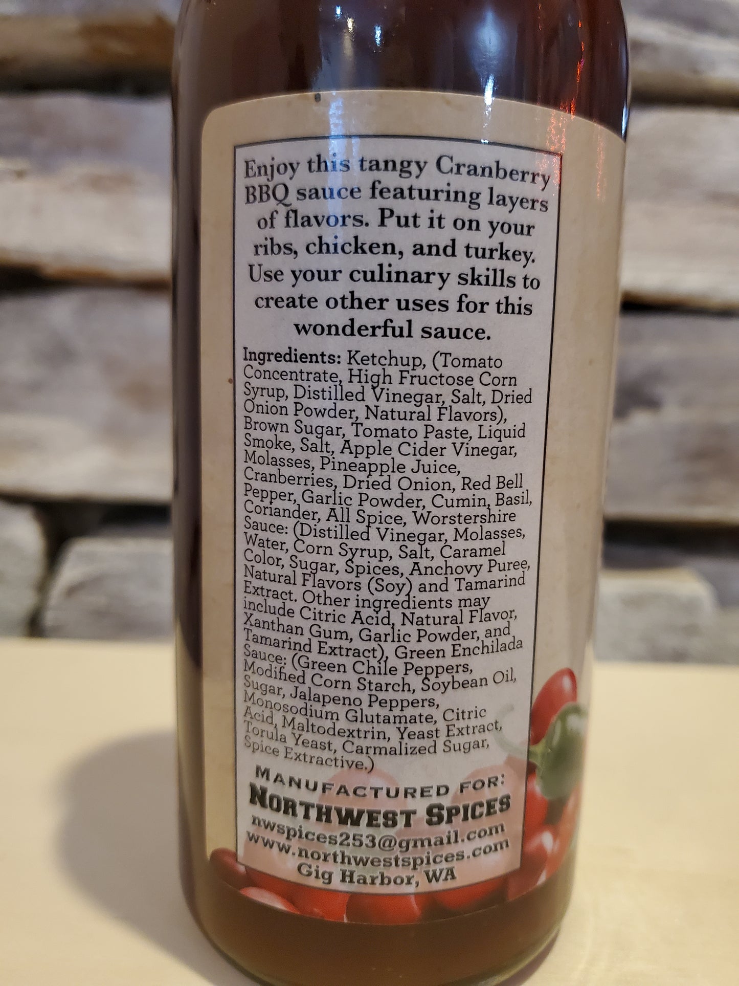 James Gang Cranberry BBQ Sauce