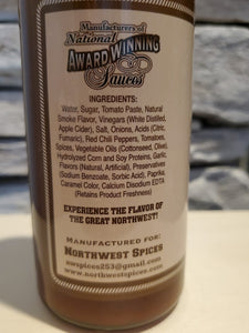 Famous Hickory Smoke BBQ Sauce (Case Price, 12-12oz bottles)