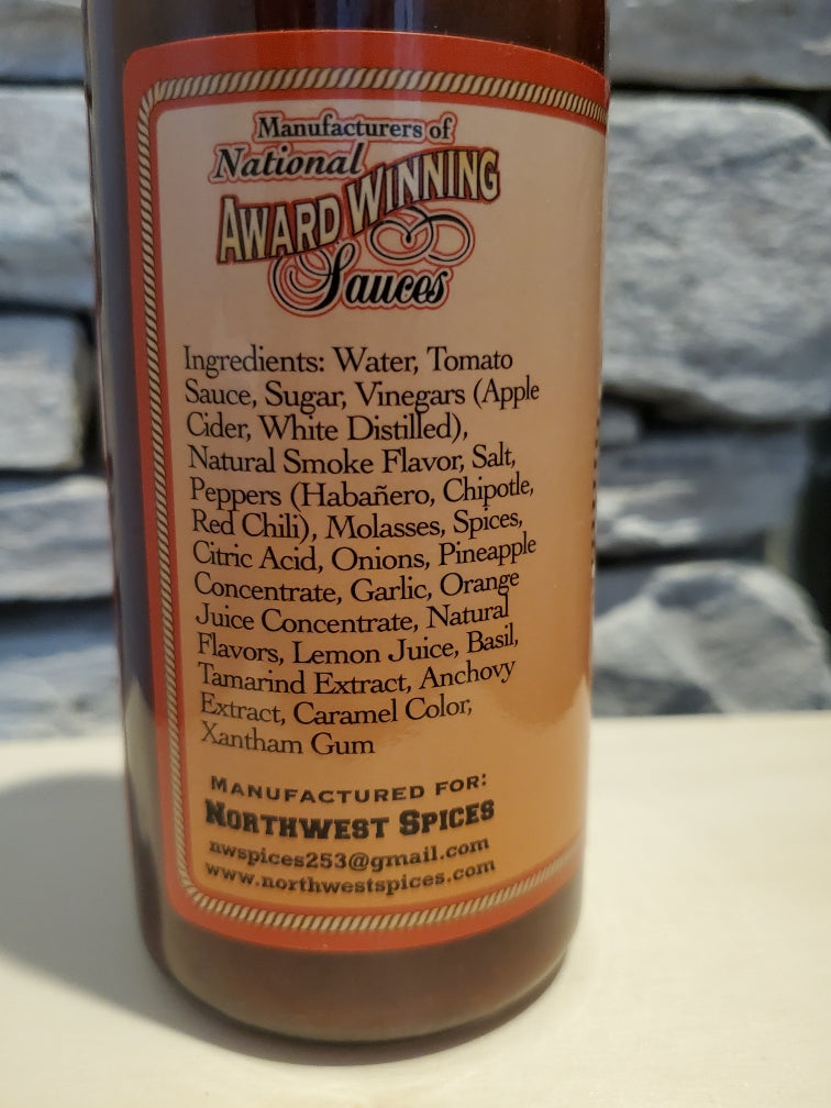 Texas Tongue Torture Hot BBQ Sauce (Case Price 12-12oz Bottles)