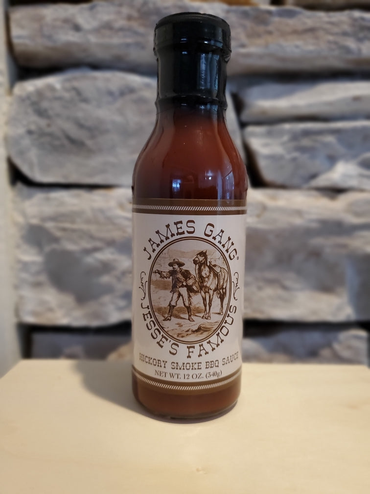 Famous Hickory Smoke BBQ Sauce (Case Price, 12-12oz bottles)